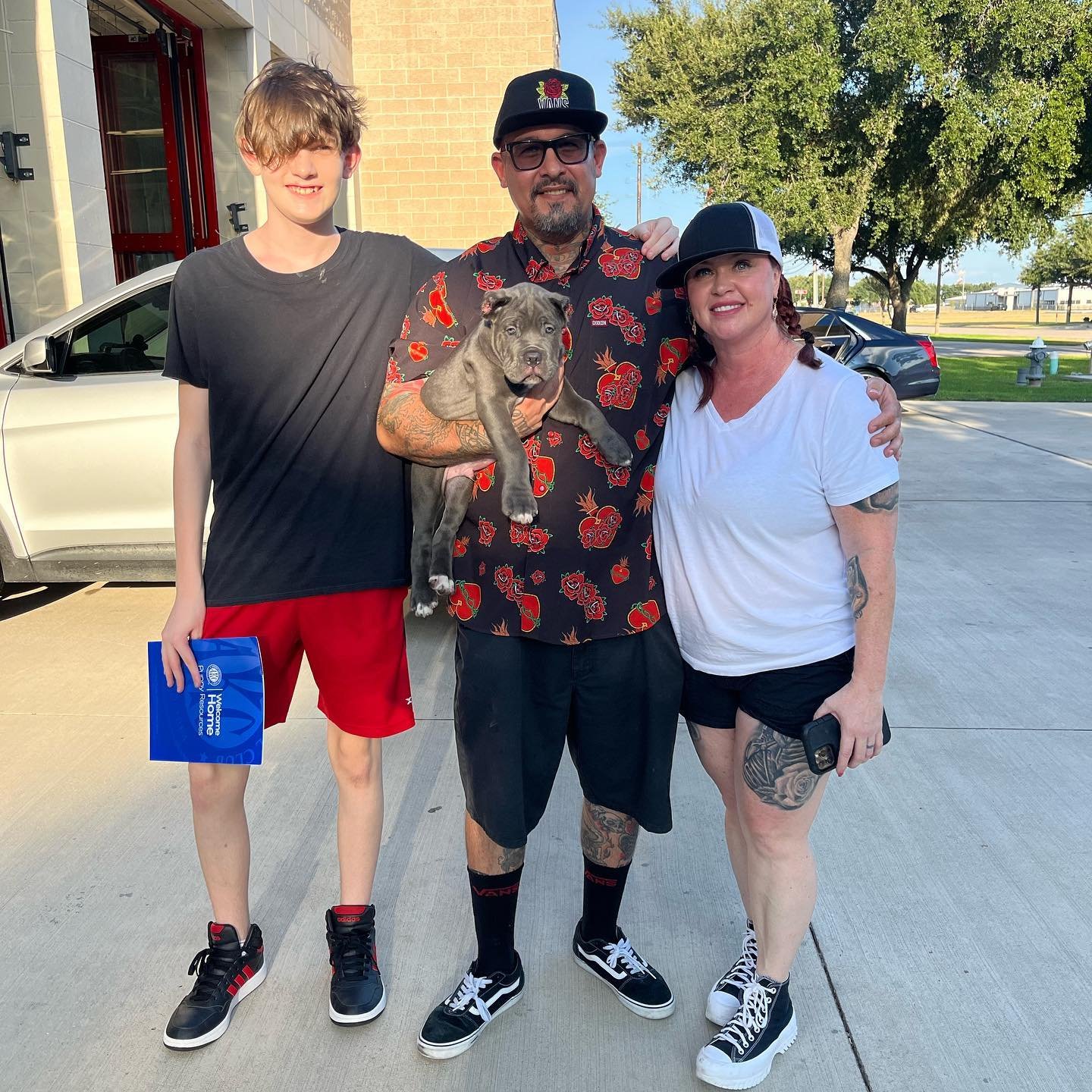 Happy Cane Corso family