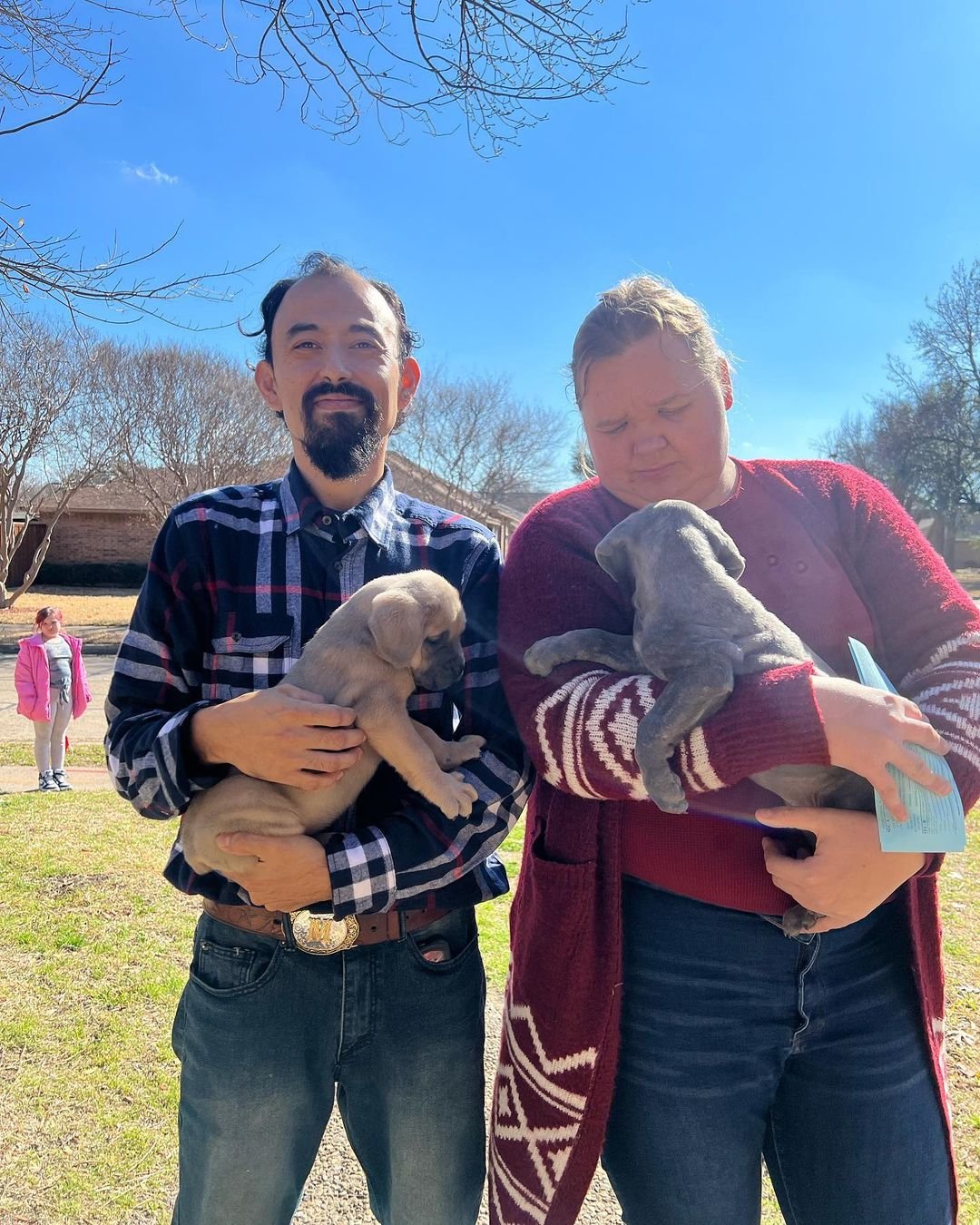 Happy Cane Corso family